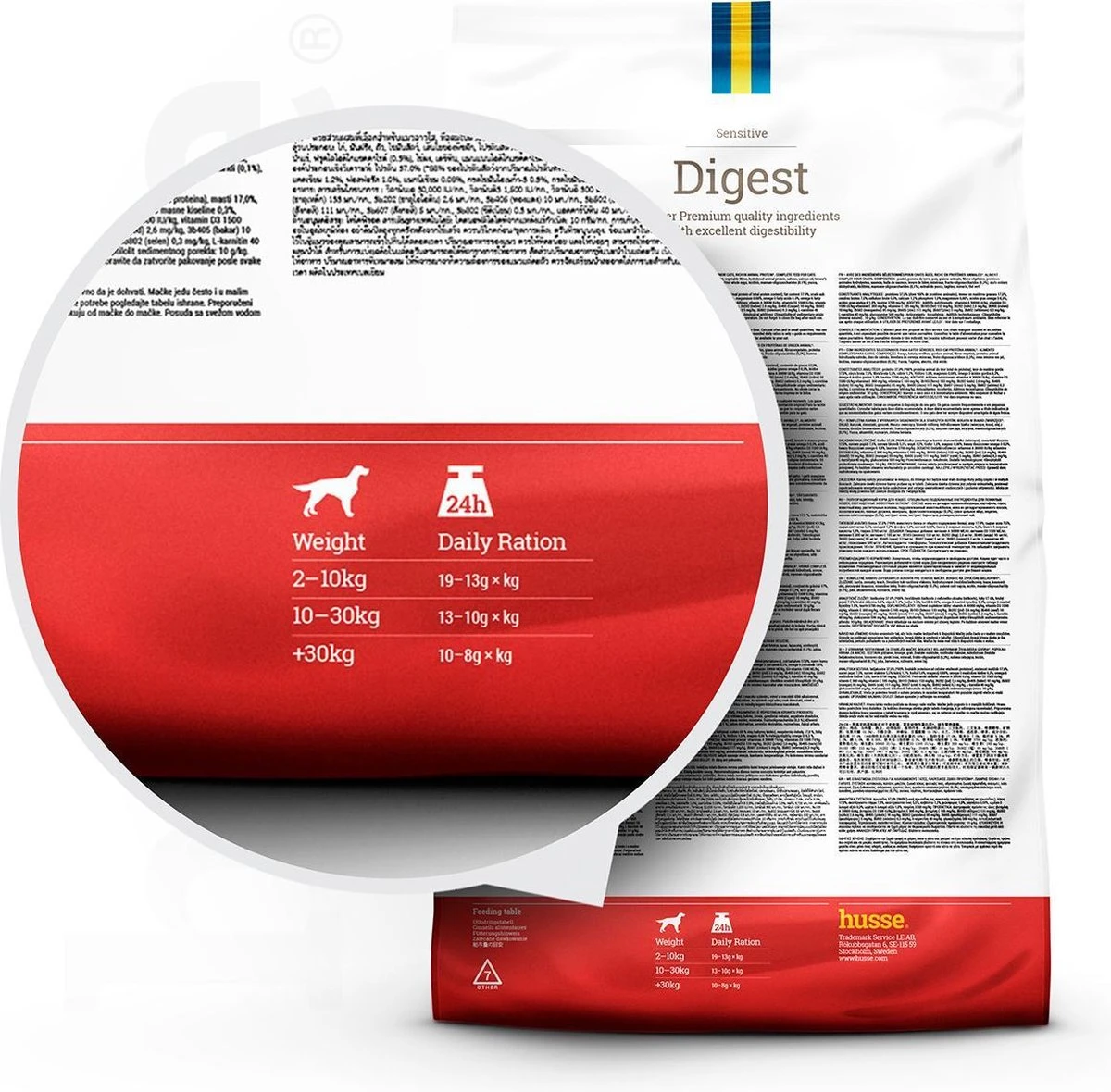 Husse Lam En Rijst - Hypoallergene Hondenbrokken - Hondenvoer - 2 Kg 2 Husse Lam En Rijst - Hypoallergene Hondenbrokken - Hondenvoer - 2 Kg - Afbeelding 2