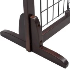 Hondenhek - Traphekje Hond - Traphekje Zonder Boren - Traphekje - BxH 161-97 X 53 Cm - Koffiebruin -Honden Huis Winkel 1200x1182 8