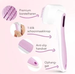 Lubadoo® - Kattenborstel - Hondenborstel - Kattenkam - Kattenhaar - Hondenhaar - Huisdierhaar Verwijderaar - Haarverwijderaar Voor Huisdieren - Langharig - Kortharig - Roze -Honden Huis Winkel 1200x1184 3