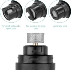 Navaris Elektrische Nagelvijl Voor Huisdieren - Met Diamanten Vijlkop - Voor Honden, Katten En Konijnen - Ook Voor Vogelsnavels - Draadloos 9 Navaris Elektrische Nagelvijl Voor Huisdieren - Met Diamanten Vijlkop - Voor Honden, Katten En Konijnen - Ook Voor Vogelsnavels - Draadloos -Honden Huis Winkel 1200x1184 5