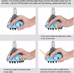 WVspecials Huisdieren Douche - Douche Voor Honden - Honden Douche - Inclusief Slang - Inclusief Drie Kraanadapters - Geschikt Voor Binnen En Buiten - Hondendouche - Hondenbad - Hondenborstel - Hondenkam - Hondenwassen - Hondenzwembad - Tuinslang -Honden Huis Winkel 1200x1187 1