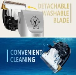 Merkloos Hondentondeuse, Hundeschermaschine / Dog Clippers - Dierenhaartrimmer, Hondentondeuse Kit Hond Verzorging -Honden Huis Winkel 1200x1187 2