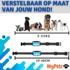 MyPets™ Anti-blafband - Anti Blaf Apparaat - Voor Kleine Honden En Grote Honden - Diervriendelijk - Opvoedingshalsband - Trainingshalsband - 2022/2023 Versie - Inclusief Batterijen -Honden Huis Winkel 1200x1188 7