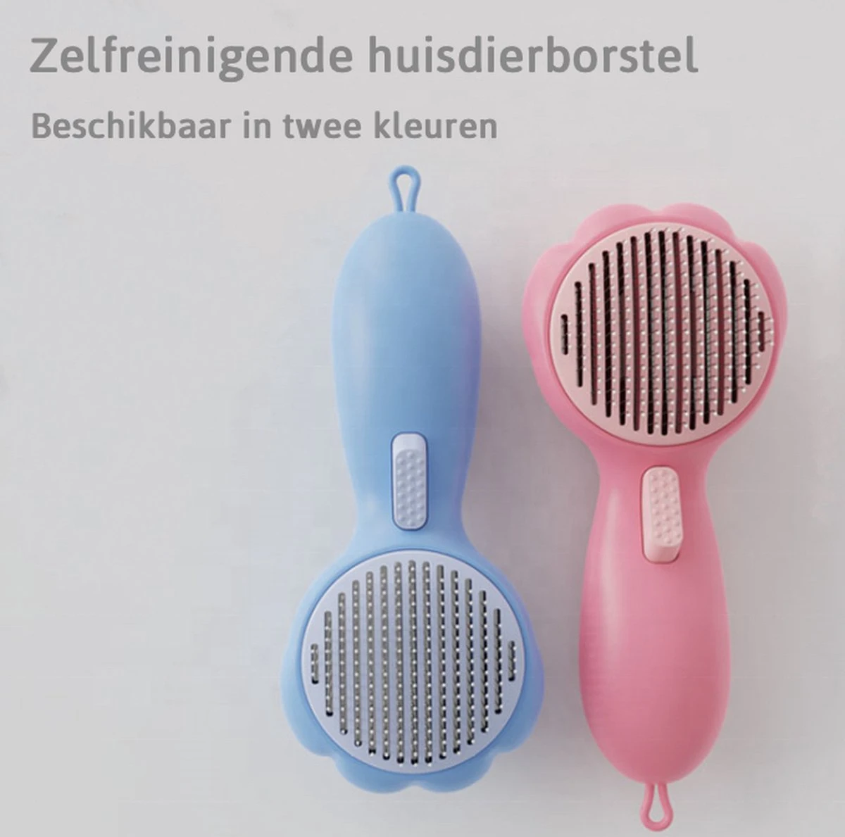 Smarge | Hondenborstel | Kattenborstel | Blauw | Zelfreinigend | Dierenborstel | Met Pluis Verwijderaar | Kattenkam | Hondenkam | Kattenhaar Verwijderaar | Lang/kortharig | Huisdieren 4 Smarge | Hondenborstel | Kattenborstel | Blauw | Zelfreinigend | Dierenborstel | Met Pluis Verwijderaar | Kattenkam | Hondenkam | Kattenhaar Verwijderaar | Lang/kortharig | Huisdieren - Afbeelding 4