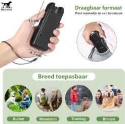 PetFriends Diervriendelijk Ultrasoon Anti Blaf Apparaat Voor Honden - Zonder Schok - Anti Blafband Alternatief - Incl. Batterij -Honden Huis Winkel 1200x1193 8