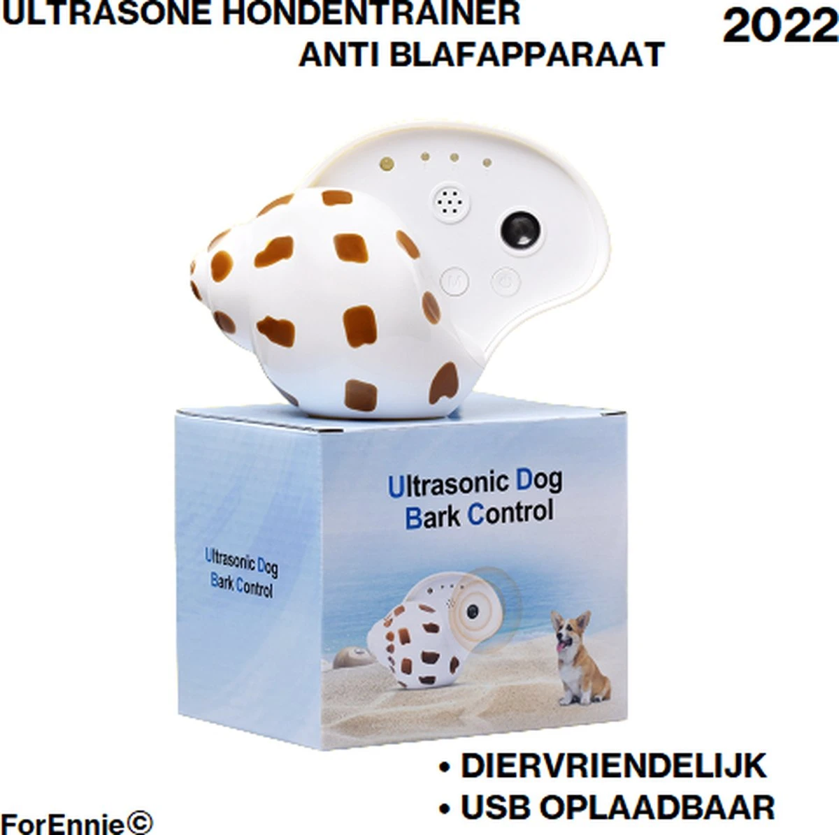 Merkloos Ultrasone Hondentrainer - Anti Blafapparaat | Anti Blaf Apparaat | Anti Blafband | Dierendag | Trainer | Design | Schelp | Retro | Blafband Voor Honden 1 Merkloos Ultrasone Hondentrainer - Anti Blafapparaat | Anti Blaf Apparaat | Anti Blafband | Dierendag | Trainer | Design | Schelp | Retro | Blafband Voor Honden