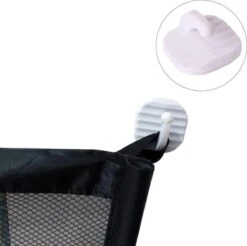 Merkloos ACE Pets – Oprolbaar Hondenrek Voor Binnen - Traphekje Hond Zonder Boren - Veiligheidshek Deurhekje - 180 X 72 Cm - Zwart -Honden Huis Winkel 1200x1196 14