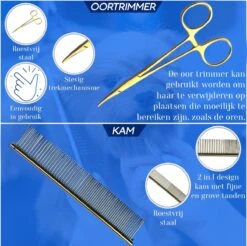 Scharenset Hond - 8-Delige Scharenset - Hondenschaar - Trimset - Trimschaar Voor Honden - Huisdier Knipset - Effileerschaar Hond - Goud 11 Scharenset Hond - 8-Delige Scharenset - Hondenschaar - Trimset - Trimschaar Voor Honden - Huisdier Knipset - Effileerschaar Hond - Goud -Honden Huis Winkel 1200x1196 5