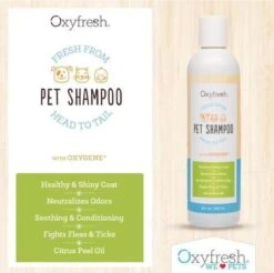 Oxyfresh Pets Hondenshampoo & Kattenshampoo - 237ml - Diervriendelijke Shampoo Voor Honden En Katten Zonder Irriterende Bestanddelen -Honden Huis Winkel 1200x1197 1