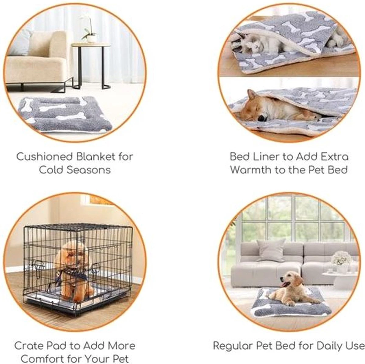 Nobleza Benchkussen - Dierenkussen - Hondenkussen - Kattenkussen - Benchmat - Dierenmat - Hondenmat - Kattenmat - Grijs - Maat S 9 Nobleza Benchkussen - Dierenkussen - Hondenkussen - Kattenkussen - Benchmat - Dierenmat - Hondenmat - Kattenmat - Grijs - Maat S - Afbeelding 9