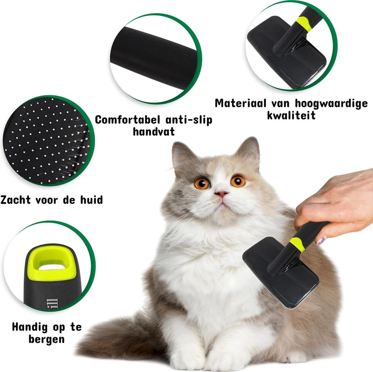 Mister Mill Professionele Set Slicker Honden Kattenborstel Plus Nagelknipper Plus Ondervacht Kam 10 Mister Mill Professionele Set Slicker Honden Kattenborstel Plus Nagelknipper Plus Ondervacht Kam - Afbeelding 10