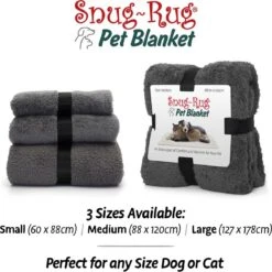 Snug-Rug Huisdier Deken Voor Honden En Katten – Small Slate Grey Kattendeken Hondendeken – Vetbed Hond Bench Bank Fleece Kat Dierendeken Kattendekentjes Kattendekentje Dierenmat Hondenmat Plaid Kattendekens Kattenplaid -Honden Huis Winkel 1200x1198 19