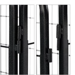 Relaxdays Puppyren - Hondenren - Puppykennel - Konijnenren - Bodem - Metaal - Div. Grootte - M -Honden Huis Winkel 1200x1198 21