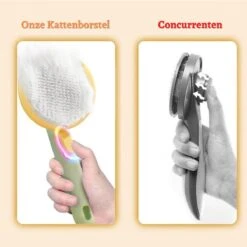 Merkloos Kattenborstel - Hondenborstel - Kattenkam - Pompoen Borstel - Kattenhaar - Haarverwijderaar Voor Huisdieren - Huisdierhaar Verwijderaar -Honden Huis Winkel 1200x1198 4