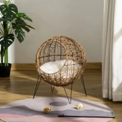 PawHut Kattenhuis Met Metalen Frame D30-442 -Honden Huis Winkel 1200x1200 1062