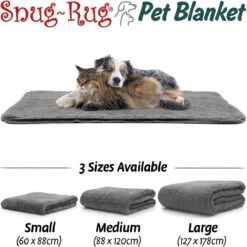 Snug-Rug Huisdier Deken Voor Honden En Katten – Small Slate Grey Kattendeken Hondendeken – Vetbed Hond Bench Bank Fleece Kat Dierendeken Kattendekentjes Kattendekentje Dierenmat Hondenmat Plaid Kattendekens Kattenplaid -Honden Huis Winkel 1200x1200 1068
