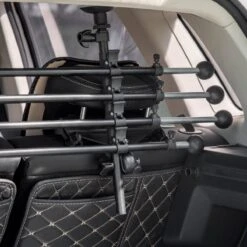 Hondenrek Auto - Hondenrek - Autorek Hond - Bagagerek - Verstelbaar - Staal - Zwart -Honden Huis Winkel 1200x1200 1109