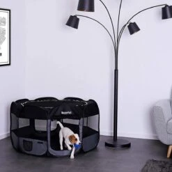 Meisterpet - XXL Opvouwbare Puppyren - 130 X 130 X 60 Cm - Met Gratis Dieren Verzorging Set T.w.v. €19.99 -Honden Huis Winkel 1200x1200 1114