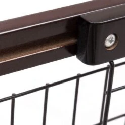 Hondenhek - Traphekje Hond - Traphekje Zonder Boren - Traphekje - BxH 161-97 X 53 Cm - Koffiebruin -Honden Huis Winkel 1200x1200 1130