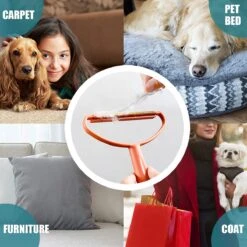 Doodadeals® | Huisdierhaar Verwijderaar | Kattenhaar Verwijderaar | Tapijt, Meubels En Jas | Blauw Of Oranje | 1 Stuk -Honden Huis Winkel 1200x1200 115