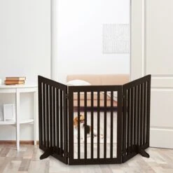 Relaxdays Veiligheidshekje Hout - 92 Cm Hoog - Hondenhek - Inklapbaar - Bruin - 3 Panelen 11 Relaxdays Veiligheidshekje Hout - 92 Cm Hoog - Hondenhek - Inklapbaar - Bruin - 3 Panelen -Honden Huis Winkel 1200x1200 1157