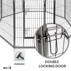 MaxxPet Puppyren - Hondenbench - Hondenren- Puppyren Met 8 Kennelpanelen - Staal -80 X 100 Cm Ø 210 Cm 11 MaxxPet Puppyren - Hondenbench - Hondenren- Puppyren Met 8 Kennelpanelen - Staal -80 X 100 Cm Ø 210 Cm -Honden Huis Winkel 1200x1200 1163