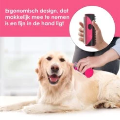 Frenkies HuisdierPlezier Hondenborstel - Borstels - Hondenborstel - Hondenkam - Roze -Honden Huis Winkel 1200x1200 118