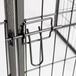 Merkloos Premium Puppyren - 80 Cm Hoog - 640 Cm Omtrek - Hondenren - Hondenhok - Grijs Hamerslag -Honden Huis Winkel 1200x1200 1218