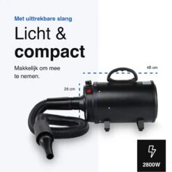 Vivid Green Waterblazer Met 3 Opzetstukken - Hondenfohn - Voor Honden - Met Geluiddemper - 2800W -Honden Huis Winkel 1200x1200 13