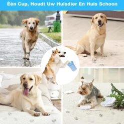 Merkloos Hondenpoot Reiniger - Hondenborstel - Borstel Hond / Kat - Hondenpoten Reiniger - Huisdier Poot Wassen - Borstel - Hondenverzorging - Verzorging Hond - Honden Wassen - Schoonmaak Borstel - Kattenborstel -Honden Huis Winkel 1200x1200 163