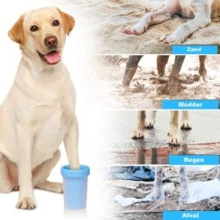 Merkloos Hondenpoot Reiniger - Hondenborstel - Borstel Hond / Kat - Hondenpoten Reiniger - Huisdier Poot Wassen - Borstel - Hondenverzorging - Verzorging Hond - Honden Wassen - Schoonmaak Borstel - Kattenborstel -Honden Huis Winkel 1200x1200 164