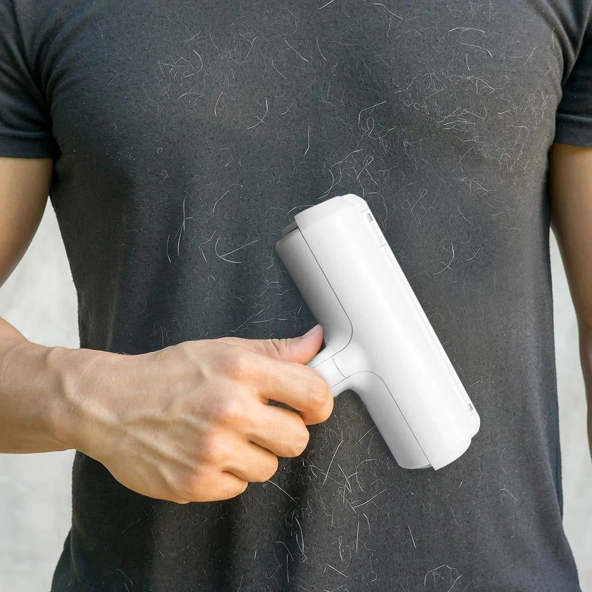 Merkloos Huisdierhaar Verwijderaar | Hondenhaar | Pluizenborstel| Ontharingsborstel | Blauw Of Rood | Kledingroller 2 Merkloos Huisdierhaar Verwijderaar | Hondenhaar | Pluizenborstel| Ontharingsborstel | Blauw Of Rood | Kledingroller - Afbeelding 2