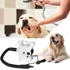 Hondenfohn - Waterblazer Met Draaiknop - 2400W Vermogen Met Warme En Koude Stand - Wit -Honden Huis Winkel 1200x1200 250