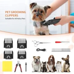 Merkloos Hondentondeuse, Hundeschermaschine / Dog Clippers - Dierenhaartrimmer, Hondentondeuse Kit Hond Verzorging -Honden Huis Winkel 1200x1200 304