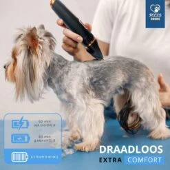 YE™ Professionele Dieren/honden Tondeuse Set Extra Krachtig - Honden Trimmer - Lang Of Kortharige Huisdieren Katten & Honden - Draadloos - Weinig Geluid -Honden Huis Winkel 1200x1200 320