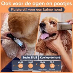Happysnoots Hondentondeuse Draadloos Voor Dikke Vacht - Tondeuse Hond & Kat - Hondentrimmer - Professioneel Dieren Tondeuse -Honden Huis Winkel 1200x1200 325