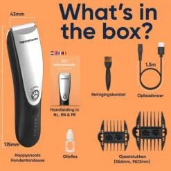 Happysnoots Hondentondeuse Draadloos Voor Dikke Vacht - Tondeuse Hond & Kat - Hondentrimmer - Professioneel Dieren Tondeuse -Honden Huis Winkel 1200x1200 330