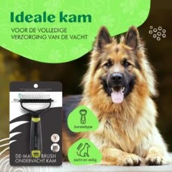 Mister Mill Professionele 2-Zijdige Ondervacht Kam Voor Hond En Kat – Honden/Kattenborstel – Klittenkam – 9,5 Cm. 16 Mister Mill Professionele 2-Zijdige Ondervacht Kam Voor Hond En Kat – Honden/Kattenborstel – Klittenkam – 9,5 Cm. -Honden Huis Winkel 1200x1200 423
