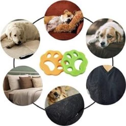 ALG-Shop - Haarverwijderaar Voor Huisdieren - 2 Stuks - Wasmachine Reiniger - Hondenhaar Verwijderaar Voor Wasmachine En Droger - Pluispootjes -Honden Huis Winkel 1200x1200 48