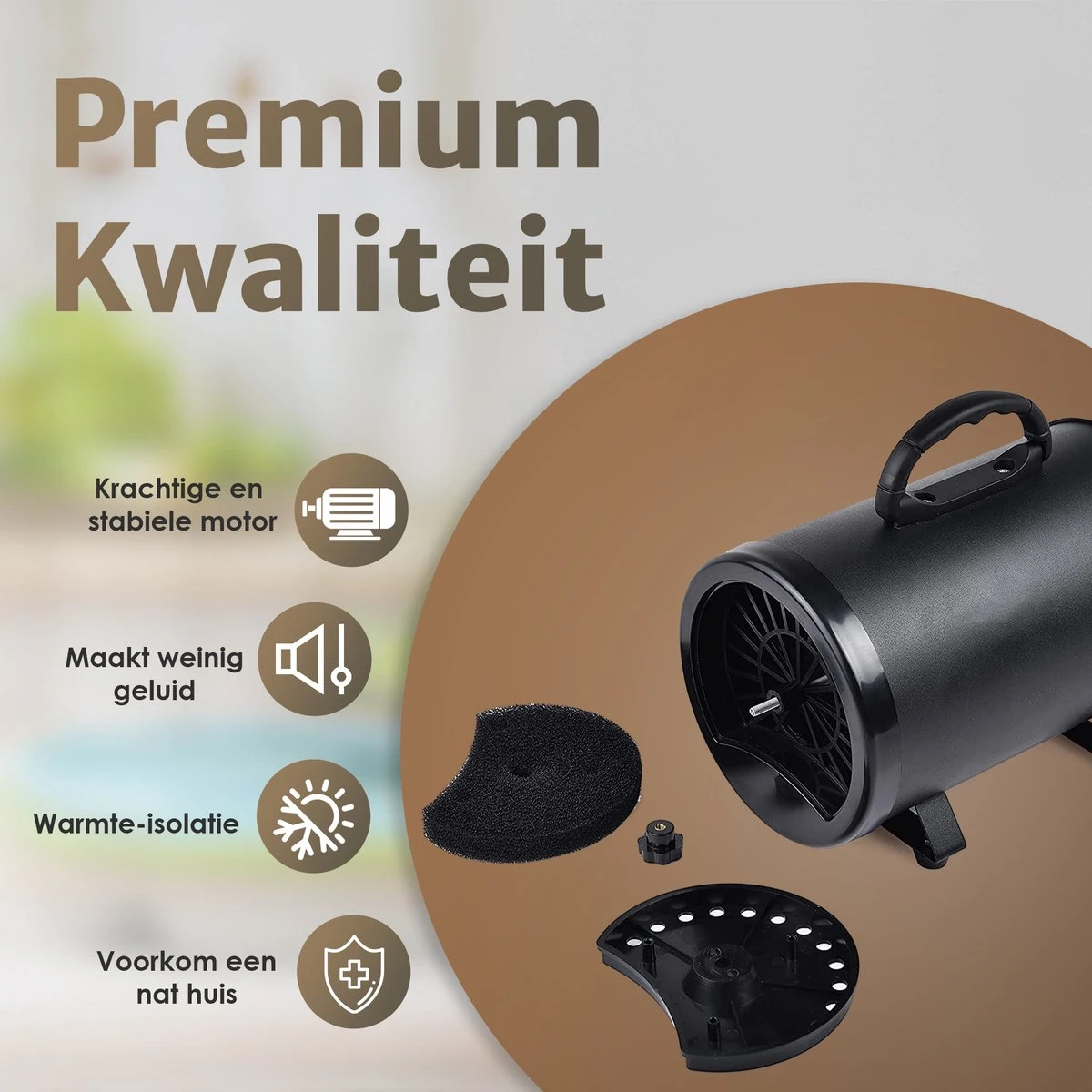 Waterblazer Hond - Hondendroger 2 Waterblazer Hond - Hondendroger - Afbeelding 2