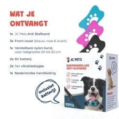 Anti Blafband - Blafband Voor Honden - Anti Blaf Apparaat - Blafband - Diervriendelijk & Zonder Schok -Honden Huis Winkel 1200x1200 490