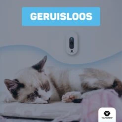 Vulpes Pets® Kattenbak Geurverdrijver PRO - Ozon En Negatieve Ionen Functie - Infraroodsensor - Oplaadbaar - Geurverwijderaar - Air Eliminator - Wit -Honden Huis Winkel 1200x1200 633