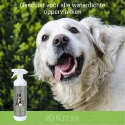 Nutrani Geurverwijderaar, 750 Ml, Natuurlijke Enzymreiniger Als Gebruiksklare Spray Met Biologische Werking, Verwijdert Geurtjes, Urine, Poep En Vlekken Van Honden En Katten -Honden Huis Winkel 1200x1200 646