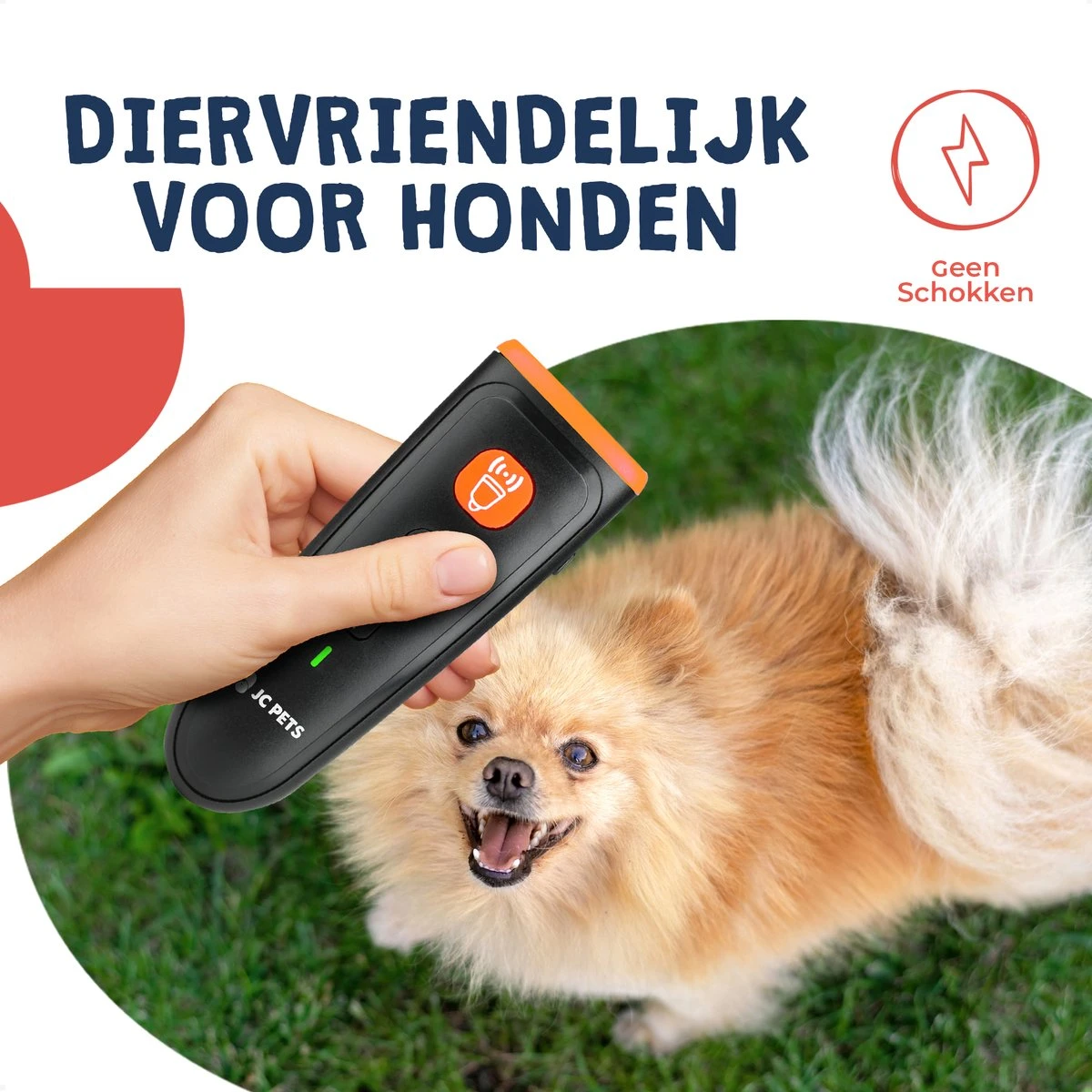 JC Pets Ultrasone Anti Blaf Apparaat Voor Kleine En Grote Honden - Oplaadbaar - Alternatief Anti Blafband Voor Honden - Diervriendelijk & Zonder Schok 9 JC Pets Ultrasone Anti Blaf Apparaat Voor Kleine En Grote Honden - Oplaadbaar - Alternatief Anti Blafband Voor Honden - Diervriendelijk & Zonder Schok - Afbeelding 9