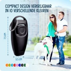 VEDIC® - Luxe Clicker Met Fluit - Clickertraining Voor Honden - Zwart - Bevestigingsring - Fluit - Hondentraining 12 VEDIC® - Luxe Clicker Met Fluit - Clickertraining Voor Honden - Zwart - Bevestigingsring - Fluit - Hondentraining -Honden Huis Winkel 1200x1200 752