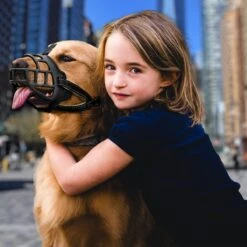 Sharon B Muilkorf Hond - Zwart - XXL - Voor Zeer Grote Honden - Snuitomtrek 38-43 Cm -Honden Huis Winkel 1200x1200 769