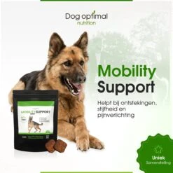 Dog Optimal Gewricht Supplement 90 Stuks - Mobility - Glucosamine Hond - Artrose - Heupdysplasie - Gewrichten - Hondensnacks - Hondenkoekjes - Hondensupplementen - Honden - Puppy - Hondenvoeding - Mankheid - HD - ED -Honden Huis Winkel 1200x1200 821