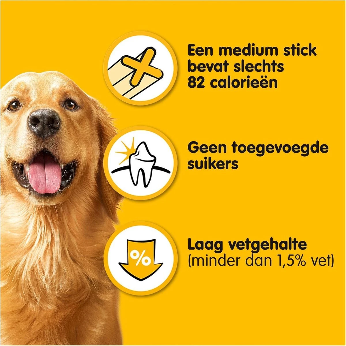 Pedigree Dentastix Mini Hond Multipack - Gebitsverzorgende Hondensnack - 4 X 7 Stuks 4 Pedigree Dentastix Mini Hond Multipack - Gebitsverzorgende Hondensnack - 4 X 7 Stuks - Afbeelding 4