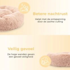 Coooper Donut Hondenmand - Fluffy Hondenmand - 100 Cm - XXL - Wasbaar - Pluche -Honden Huis Winkel 1200x1200 895