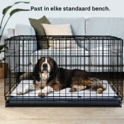 CozySense® - Orthopedisch Hondenkussen - Hondenkussen 90 X 55 Cm - Ook Geschikt Als Benchkussen & Hondenbed - Hondenkussen Bank - Traagschuim - Waterdicht - Wasbare Hoes - Maat L -Honden Huis Winkel 1200x1200 901